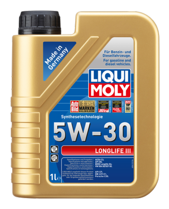Liqui Moly Longlife III 5W-30 Motor Yağı 1 Litre 20820