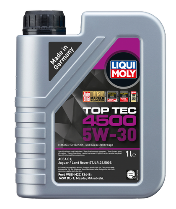 Liqui Moly Top Tec 4500 5W-30 Motor Yağı 1 Litre 2317