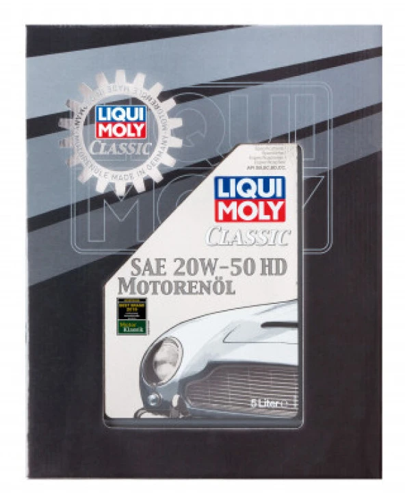 Liqui Moly Classic Motor Yağı SAE 20W-50 HD  5 Litre