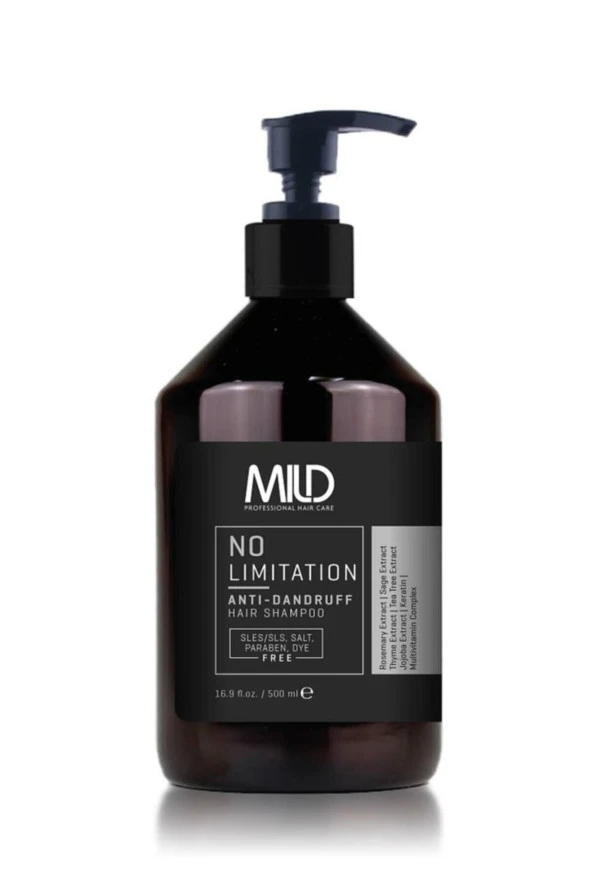 - Mild Anti Dandruff Kepek Şampuanı 500 ML