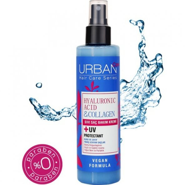 Urban Care Hyaluronic Acid & Collagen Sıvı Saç Bakım Kremi - 3