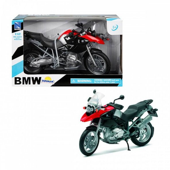 Bmw R1200gs 2006 Model Motorsiklet 1/12 Ölçek