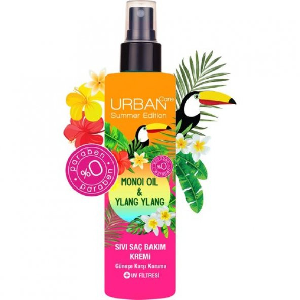 Urban Care Monoi Oil & Ylang Ylang Sıvı Saç Bakım Kremi 200 ml - 3