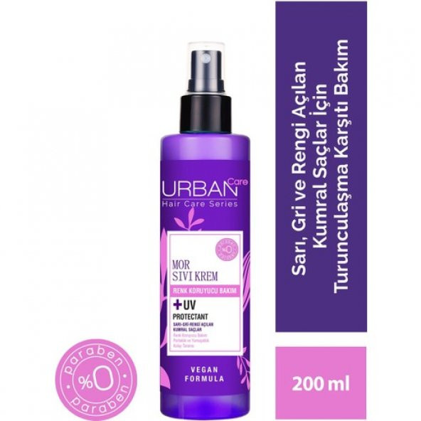 Urban Care Mor Sıvı Saç Bakım Kremi 200 ml