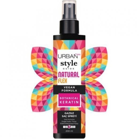 Urban Care Style Guide Natural Flex Gazsız Saç Spreyi - 3