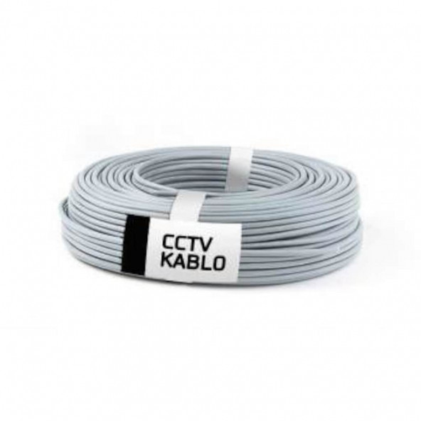 Kablo 100 Metre 2+1 (0.22) Cctv Kablo