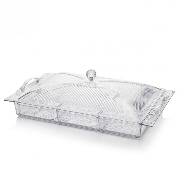 Akrilik Barok Şeffaf Saray Kahvaltılık