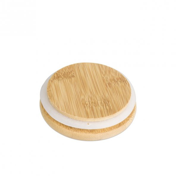 Bambu Kapaklı Cam Kavanoz  800 ML - 2