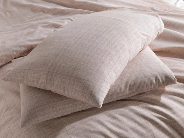 Çeyiz Diyarı Brush 3 Parça Çift Kişilik Nevresim Seti - 5