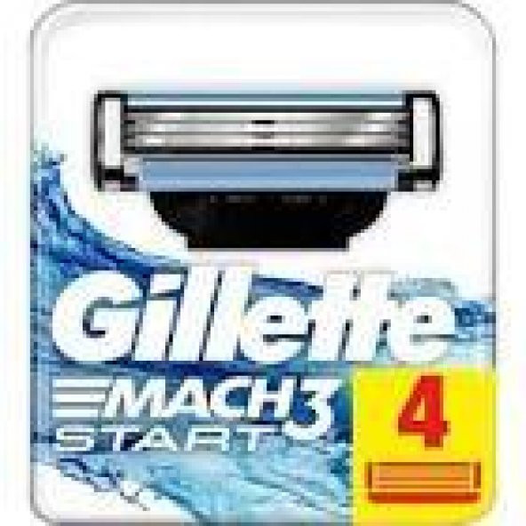 Gillette Mach3 Start Bıçak 4'lü