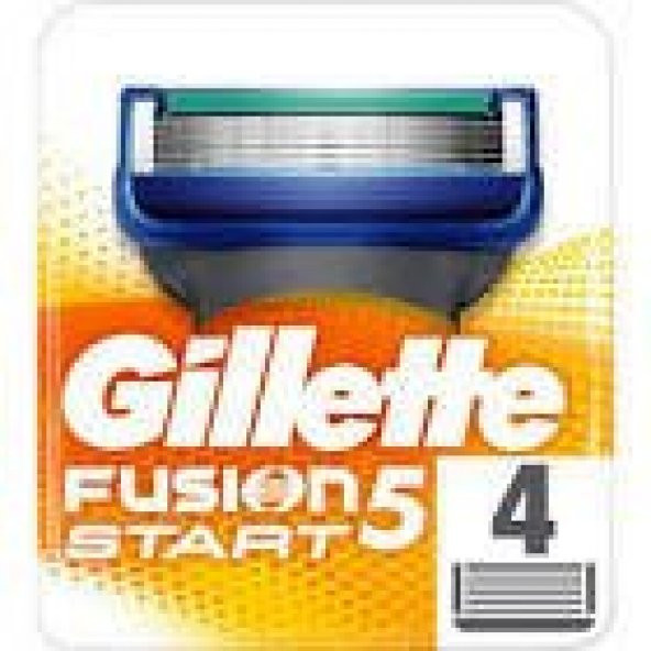 Gillette Fusion5 Start Yedek Tıraş Bıçağı 4'lü