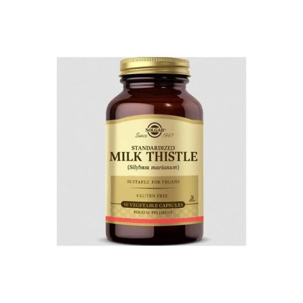 Solgar Milk Thistle 100 mg 50 Kapsül