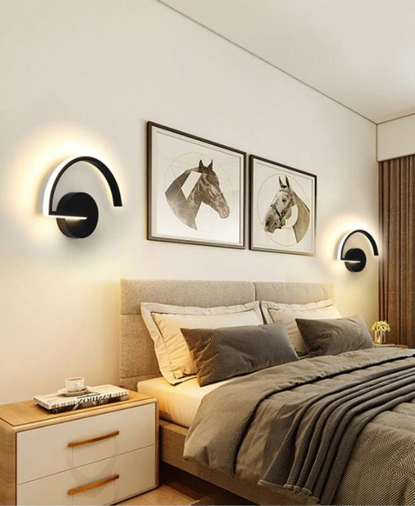 Eray Aydınlatma 4663-1 Siyah Led Aplik - 2