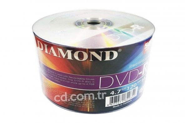Diamond 50li paket boş Dvd-R 16X 4.7Gb