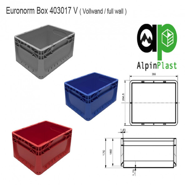 40x30x17 cm Plastik Kasa Şeffaf - 2
