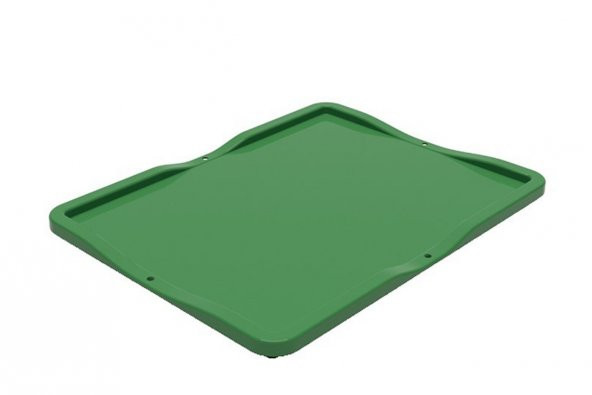 40x30 cm Plastik Kapak Koyu Yeşil