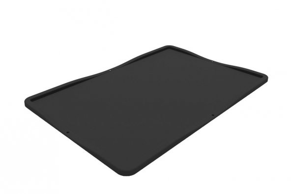 60x40 cm Plastik Kapak Siyah