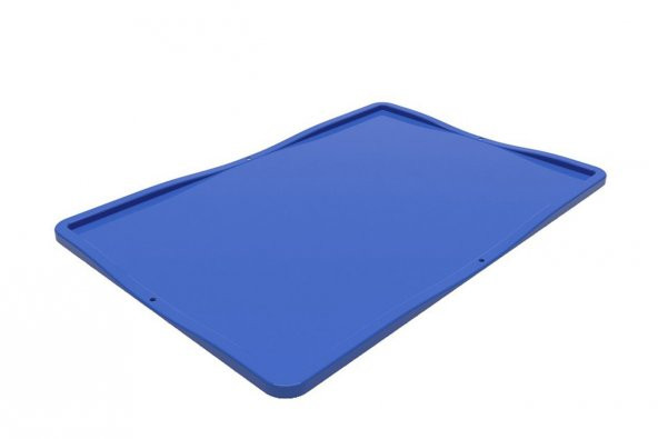 60x40 cm Plastik Kapak Mavi