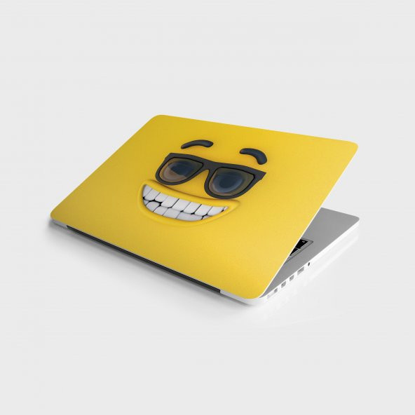 Laptop Sticker Bilgisayar Notebook Pc Kaplama Etiketi 3d Emoji 3