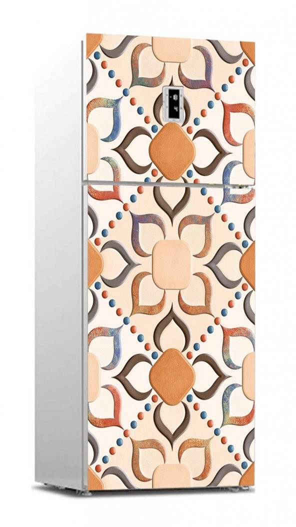 Buzdolabı Sticker Kaplama Dolap Kaplama Etiketi 3d Seramik Desen