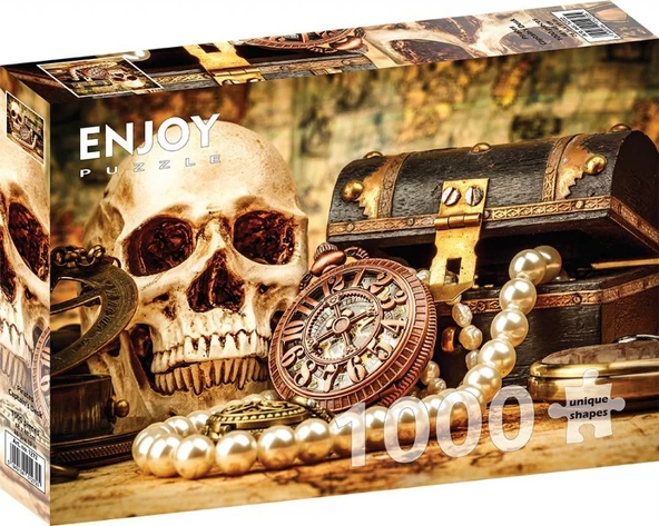 Enjoy 1000 Parça Korsan Kaptanın Masası Puzzle