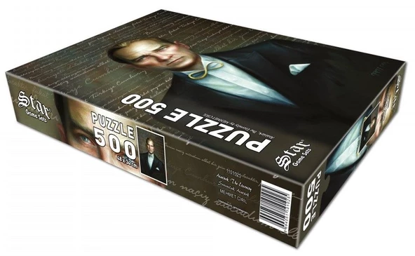 Star Puzzle 500 Parça Atatürk Sonsuzluk Puzzle - 3