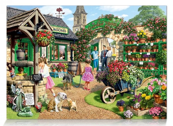 Star Puzzle 1000 Parça Glenny'nin Bahçe Dükkanı Puzzle