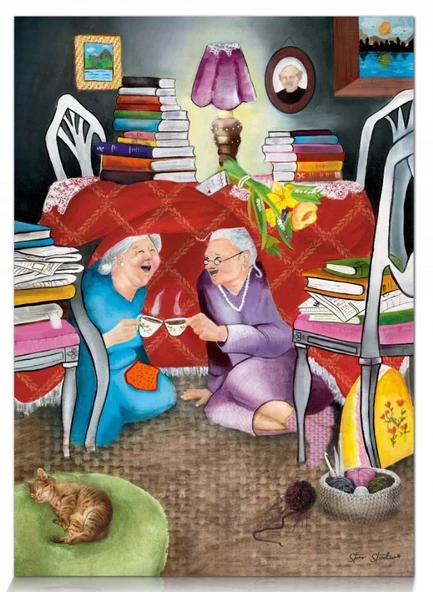 Star Puzzle 500 Parça Altın Kızlar Puzzle