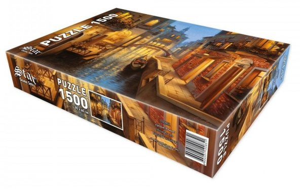 Star Puzzle 1500 Parça Altın Bir An Puzzle - 3