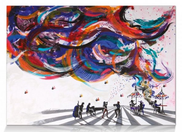 Star Puzzle 1000 Parça Renklerin Senfonisi Puzzle
