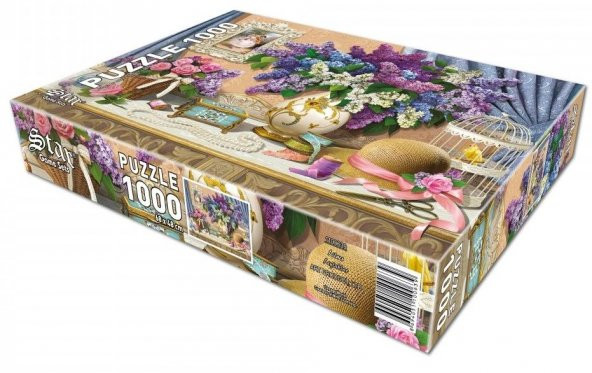Star Puzzle 1000 Parça Leylaklar Puzzle - Resim 3