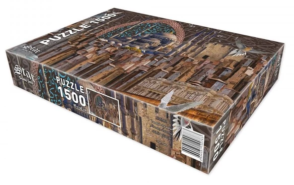 Star Puzzle 1500 Parça Adanmış İstanbul Puzzle - 3