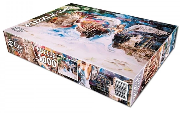 Star Puzzle 1000 Parça Meleklerin Şarkısı(Yaşlı Balıkçı)Puzzle - Resim 3