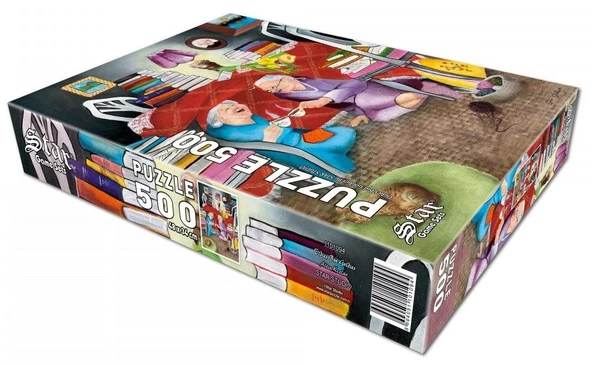 Star Puzzle 500 Parça Altın Kızlar Puzzle - 3