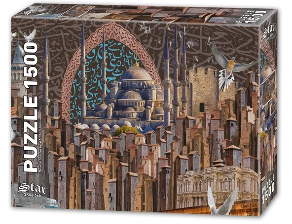 Star Puzzle 1500 Parça Adanmış İstanbul Puzzle - 2
