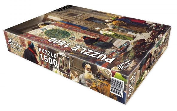 Star Puzzle 1500 Parça Halı Tüccarı Puzzle - 3
