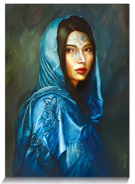 Star Puzzle 500 Parça Mavi Zambak Puzzle ürün görseli