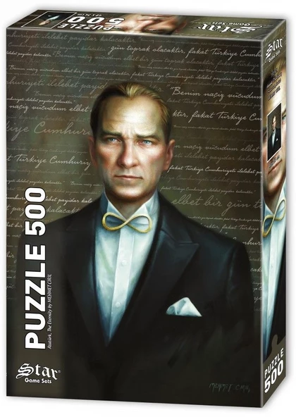 Star Puzzle 500 Parça Atatürk Sonsuzluk Puzzle - 2