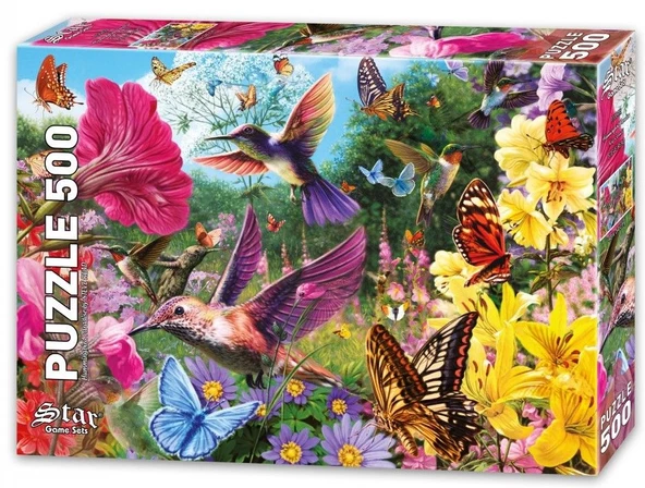 Star Puzzle 500 Parça Kuş Cenneti Puzzle - Resim 2