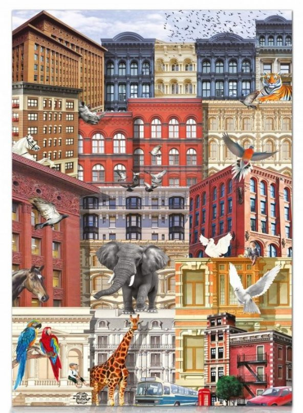 Star Puzzle 300 Parça Şehrin Eski Sahipleri Puzzle