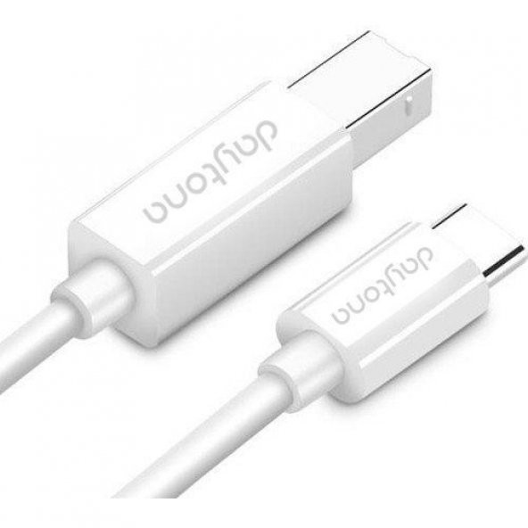 DAYTONA TB1-2-1 1,0m TYPE-C=USB B ÇEVİRİCİ KABLO ADAPTÖR - 2