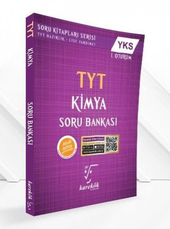 Karekök Yayınları TYT Kimya Soru Bankası Yeni