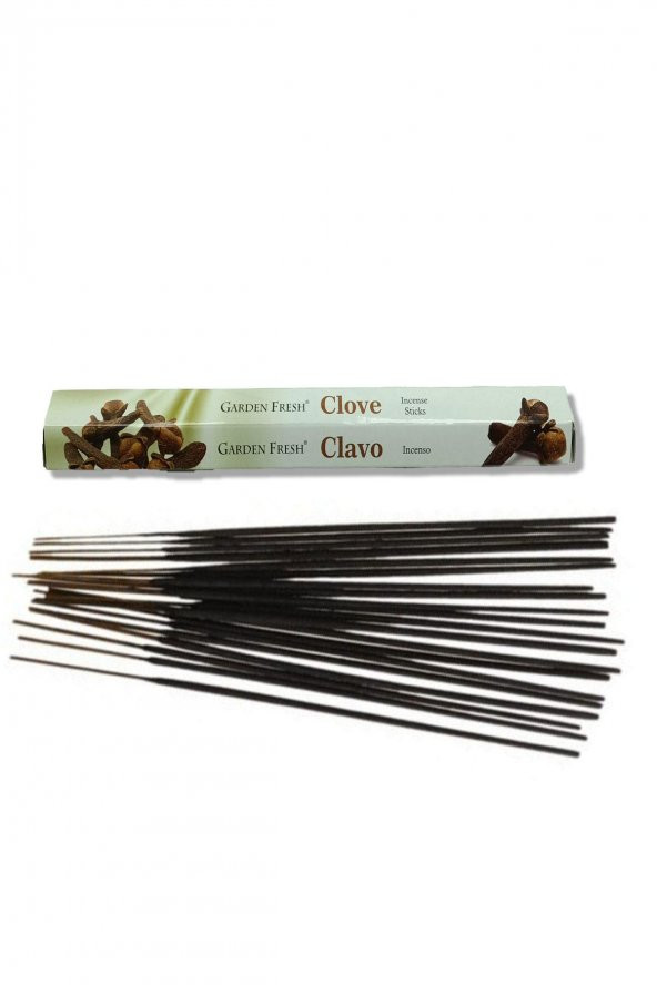 Garden Fresh Clove + Dragons Blood + Om + Cool Mint  Kokulu Çubuk Tütsü + Tütsü Kayığı - 6