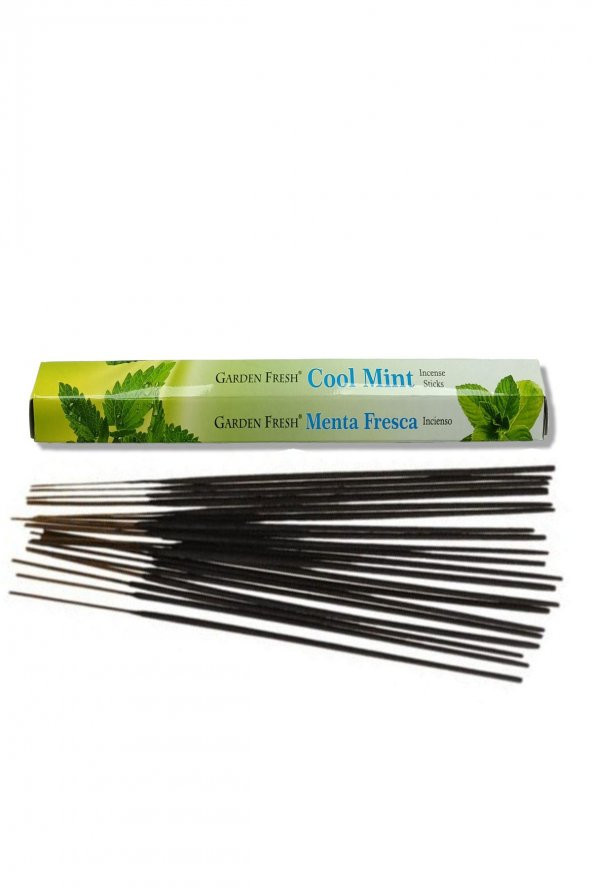 Garden Fresh Clove + Dragons Blood + Om + Cool Mint  Kokulu Çubuk Tütsü + Tütsü Kayığı - 7