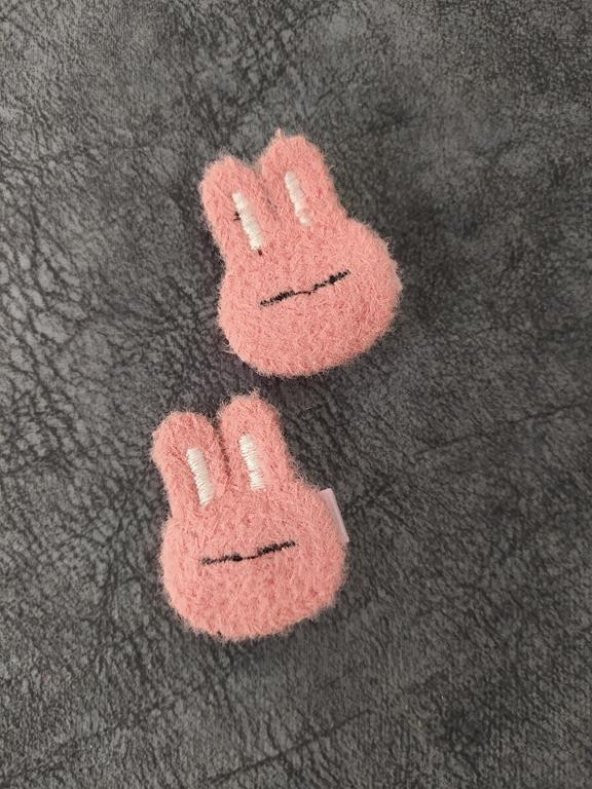 Sevimli Tavşan Keçe Pens Toka Saç Aksesuar ürün görseli