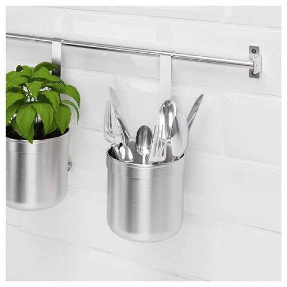 Kaşık Çatal Bıçaklık IKEA 26.5 Cm, Paslanmaz Çelik MeridyenDukkan Asılır Kaşıklık - 2