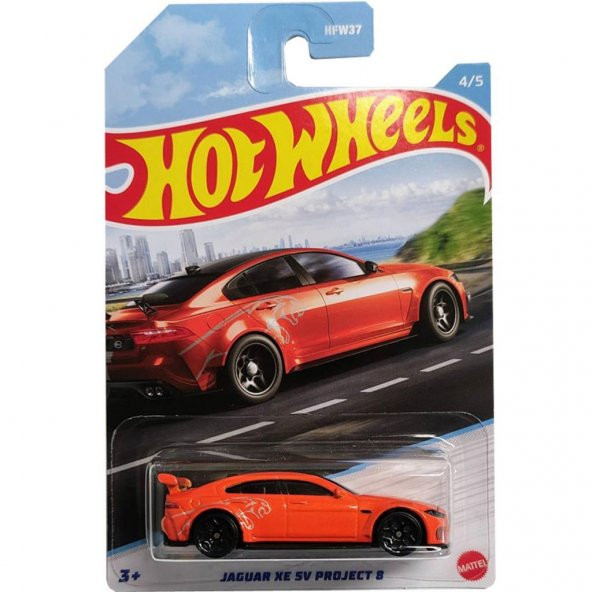 1:64 Hot Wheels Lüks Sedan Arabalar Desenli Jaguar XE SV Project 8 HDH15