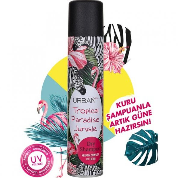 URBAN Care Dry Shampoo Tropical Paradise Jungle 200 ml - 3