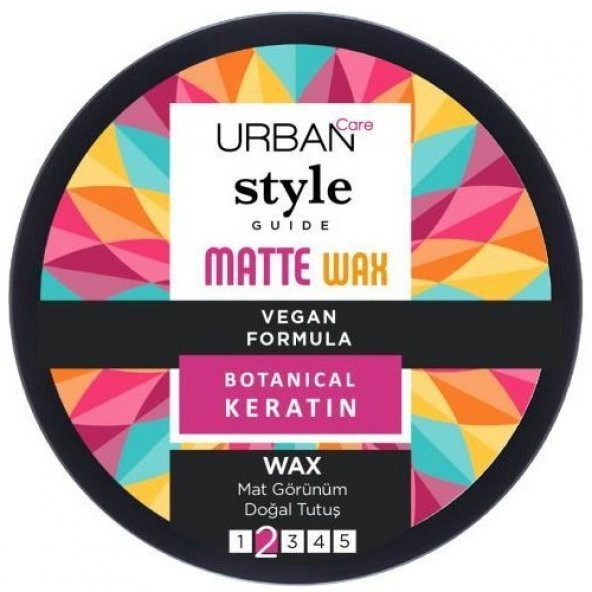 Urban Care Style Guide Matte Wax No: 2 Botanıcal Keratin 100 ml