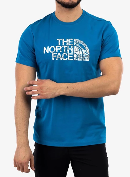 The North Face  Erkek S/S WOODCUT DOME  Tişört NF00A3G1M191